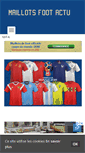 Mobile Screenshot of maillots-foot-actu.fr